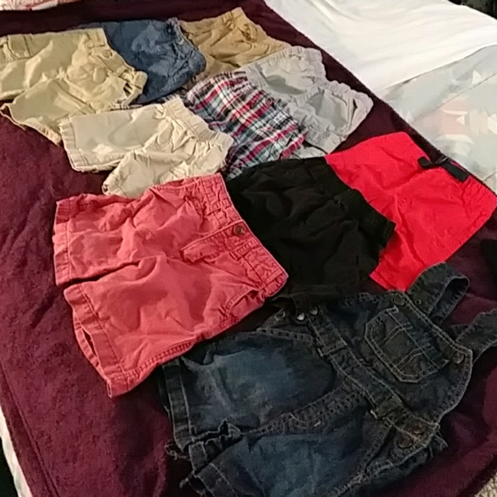 Lot of toddler shorts